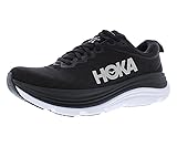 Hoka Women's Gaviota 5 Sneaker, Black/White, 10 Wide