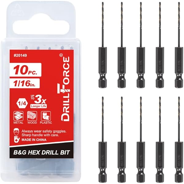 Amazon.com: Bosch Professional 2608577062 Metal Drill Bit HSS 