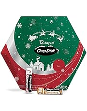 12 Days of ChapStick Holiday Advent Calendar Lip Balm Gift Set, Lip Care - Pack of 12