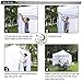 ABCCANOPY Instant Canopy SunWall 10x10 FT, 1 Pack Sidewall Only, No Frame or Top, Beige