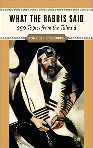 What The Rabbis Said 250 Topics From The Talmud Ronald L - 