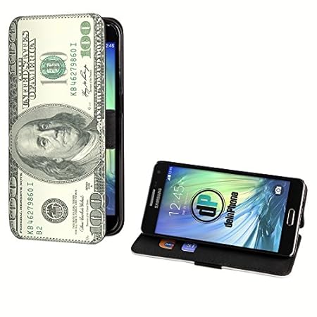 deinPhone Samsung Galaxy A3 (2016) Kunstleder Flip Case Dollar