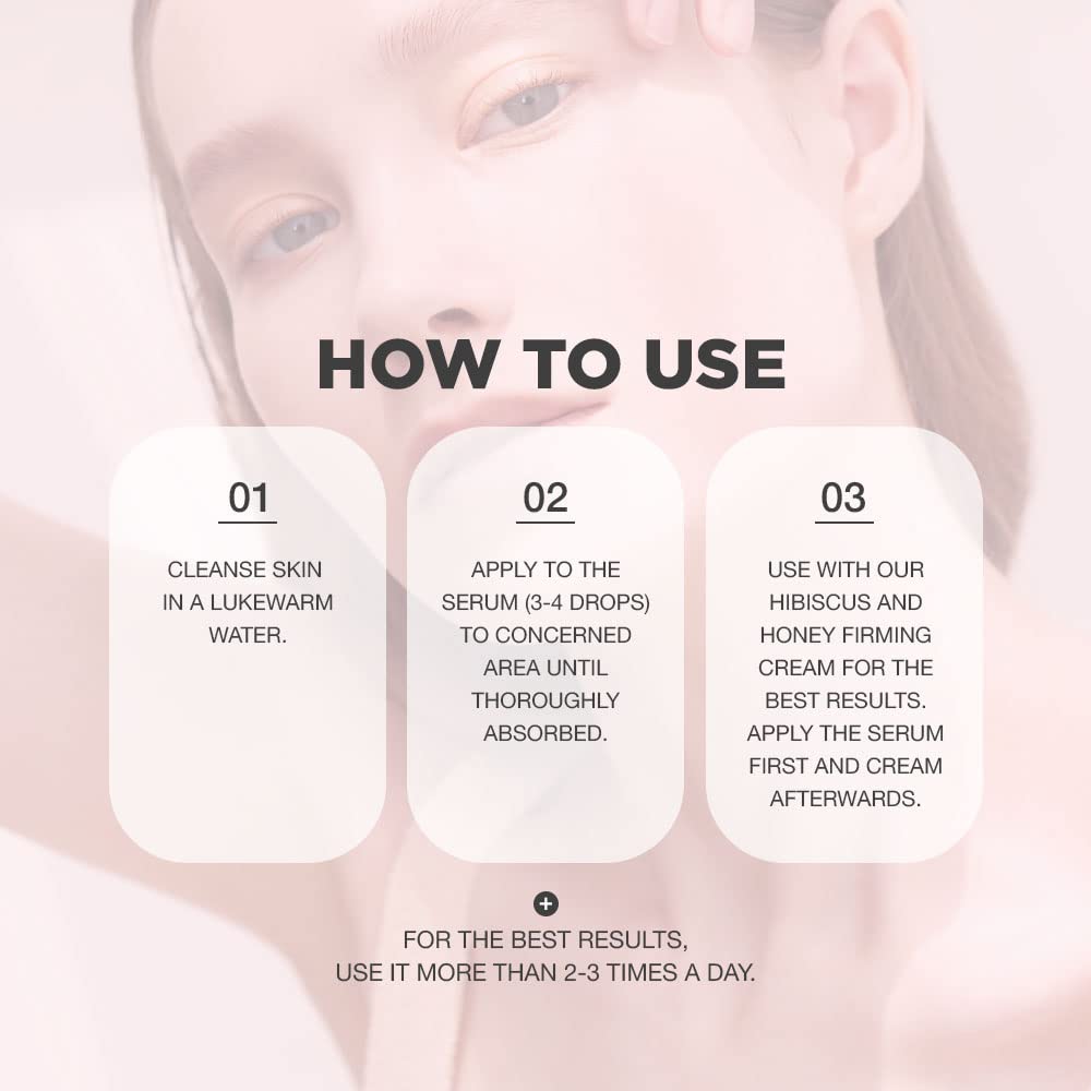 PROOT Hibiscus and Honey Firming Serum with Retinol, Hyaluronic Acid and Collagen Complex, 1.7 oz