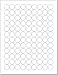 NextDayLabels – 3/4 Inch Round Labels - Round Sticker Labels for Printer - Matte White Blank Laser/Inkjet Printer Labels - Circle Stickers Printable Labels (50 Sheets, 108 Per Sheet, 5400 Labels)