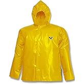 Tingley J22107.MD Iron Eagle J22107 Gold Rain Jacket with Attached Hood, Large, Green