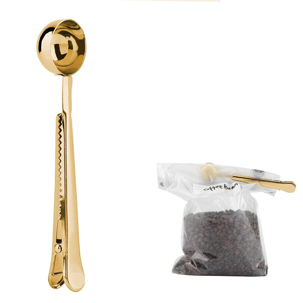 2-in-1 Stainless Steel Coffee Measuring ScoopCoffee Scoop Spoons