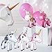8 Pack 3D Unicorn Balloons Walking Animal Balloons Aluminum Foil Balloons for Weddings Birthday Graduation Party Baby Shower Bridal Shower Birthday Decorations, 8 Styles