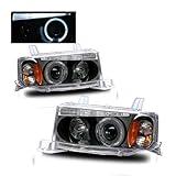 SPPC Projector Headlights G2 Halo Black For Scion xB - (Pair)
