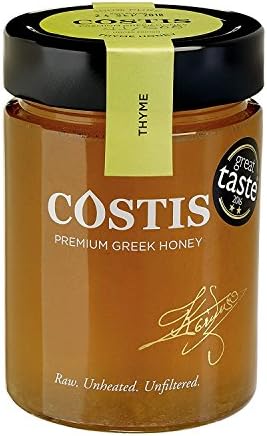 Raw Unheated Unfiltered Greek Thyme Honey 450gr