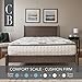 Classic Brands Mercer Cool Gel Memory Foam and Innerspring Hybrid 12-Inch Pillow Top Mattress, Mattress in a Box, Full