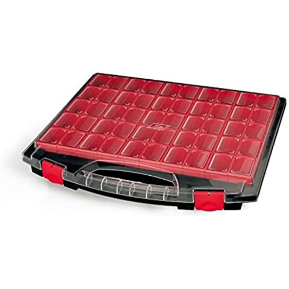 tayg 31007 Organiser case with Removable compartments mod. 430-50-25, Black