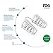 Snore Stopper - Anti Snoring Device By EaseBreath - New 2018 Model - Stop Snore Nose Vents Sleep Aid Kit Set Of 4 Nasal Dilators And Travel Case For Fast And Safe Snore Relief - Safe Snoring