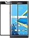 BlackBerry PRIV Screen Protector, BONGEEK Edge-to-Edge Full Coverage Tempered Glass Screen Protector [9H Hardness Featuring Anti-Scratch] [Ultra High Definition Invisible] - Black