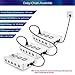 PARbanklux Newest 90° Reflector 1000 watt LED Grow Light 1000w Veg/Bloom Channel,Full Spectrum LED Growing Light Fixtures for Indoor Plants with Daisy Chained Design and Triple-Chips LED (15W LED)