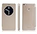 Xiaomi Mi Max Cases TopAce PU Leather Case Flip Cover For Xiaomi Mi Max (Gold)