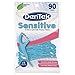DenTek Comfort Clean Sensitive Gums Floss Picks, Soft & Silky Ribbon, 90 Count