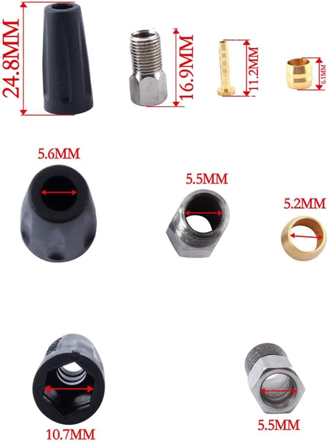 braided mtb brake hose