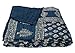 Vihaan Impex Indian Jaipuri Quilt with Authentic Handblock Print Cotton Filling Double Bed Size Quilt
