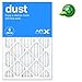 AIRX FILTERS WICKED CLEAN AIR. DUST 16x25x1 MERV 8 Pleated Air Filter - Made in the USA - Box of 6