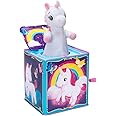 Schylling Pop & Glow Unicorn Light Up Jack in The Box