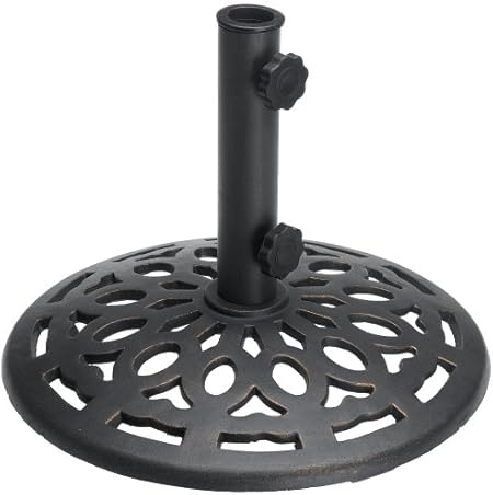 Amazon Com Strathwood Basics Ryer 17 1 2 Inch Umbrella Base Patio Umbrella Bases Garden Outdoor