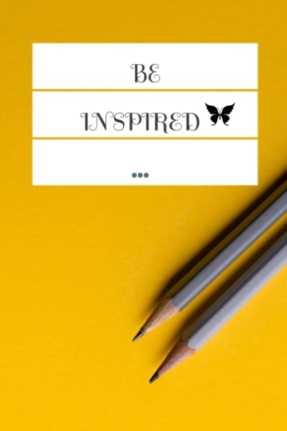 Be Inspired: A5 Yellow Notebook Journal Classic Notebook Writing 100 pages
