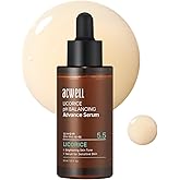 ACWELL Licorice pH Balancing Advanced Facial Serum Ampoule 1.01 fl.oz. - Enhancing Serum for Dull Skin, Reduces Acne and Blemishes, Minimizes Fine Lines, Healthy Glow Skin