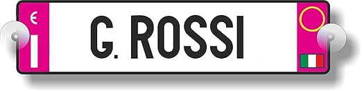 4R Kit Targa Auto Personalizzabile Con Lettere E Simboli - Ideale Per Auto, Barche O Esposizioni, Colore Azzurro - Foto 10