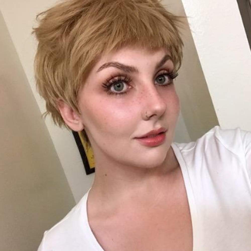 strawberry blonde wig