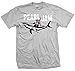 Pearl Jam Shark Cowboy T-Shirt (Medium)Grey