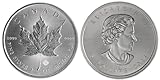 2014 Canadian Maple Leaf BU 1 Ounce Silver Coin