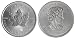 2014 Canadian Maple Leaf BU 1 Ounce Silver Coin