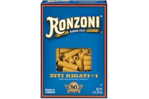 Ronzoni Ziti Rigati Pasta 16 oz