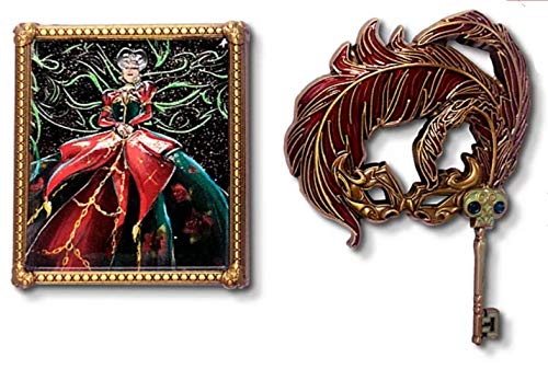 Disney Designer Collection Midnight Masquerade Limited Edition Set of 2 Pins Series 2 of 6 Lady Tremaine (Cinderella)