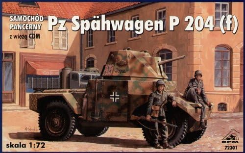 RPM Pz Spaehwagen P 204(f) Armored Car (1/72 Model kit, 72301)
