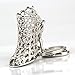 Maycom Silver High-heeled Shoe Keychain Creative Fashion Refinement Lady Gift Hollow Shoes Keyring Key Chain Ring Keyfob 86113