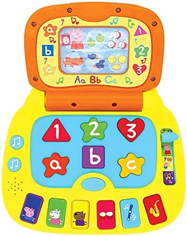 New Peppa Pig My First Laptop educational with lights and music Age 3+