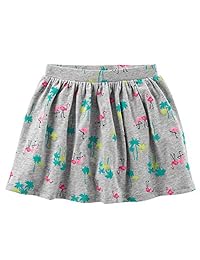 Falda floral Carter 2T-8 para niñas