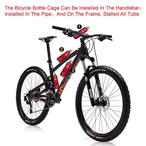 image for Awpeye Bike Water Bottle Holder, Bicycle Bottle Holder,2 Pack Water Bo