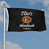 Tito Handmade Vodka Flag Banner 3x5Feet Garden
