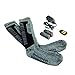 Mobile Warming Heated Socks, Tri-Blend Construction, Men's 10-14