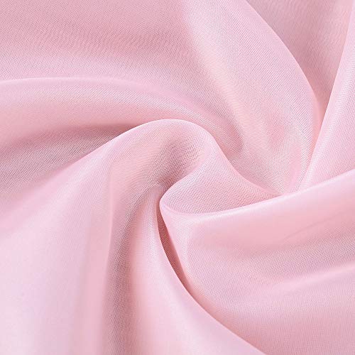 Sunward Women's Casual Faux Fur Long Coat Lapel Shaggy Open Front Jackets (XL, Pink) - Thumbnail 6