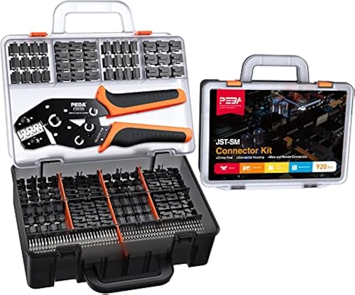 PEBA Criping Tool JST Connector Kit, 21 Types JST-XH 2.5 &ap; 2.54