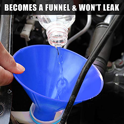 image for Feeke 2 Pack Ice Scraper Round Car Window Windshield Cone - Larger Cov