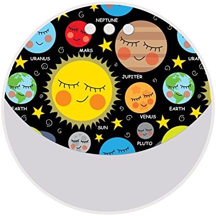Portable Wireless Bluetooth Speaker, Customized Powerful Volume, Enhanced Bass Wireless Speaker for iPhone, iPad, Android and Smartphone, Good Gift for Freinds and Partners - Solar Eclipse Planets