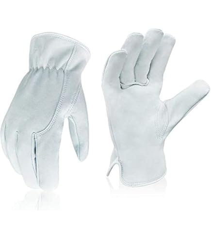 Kinco, 92W-S, Women's White Premium Grain Goatskin Leather Glove