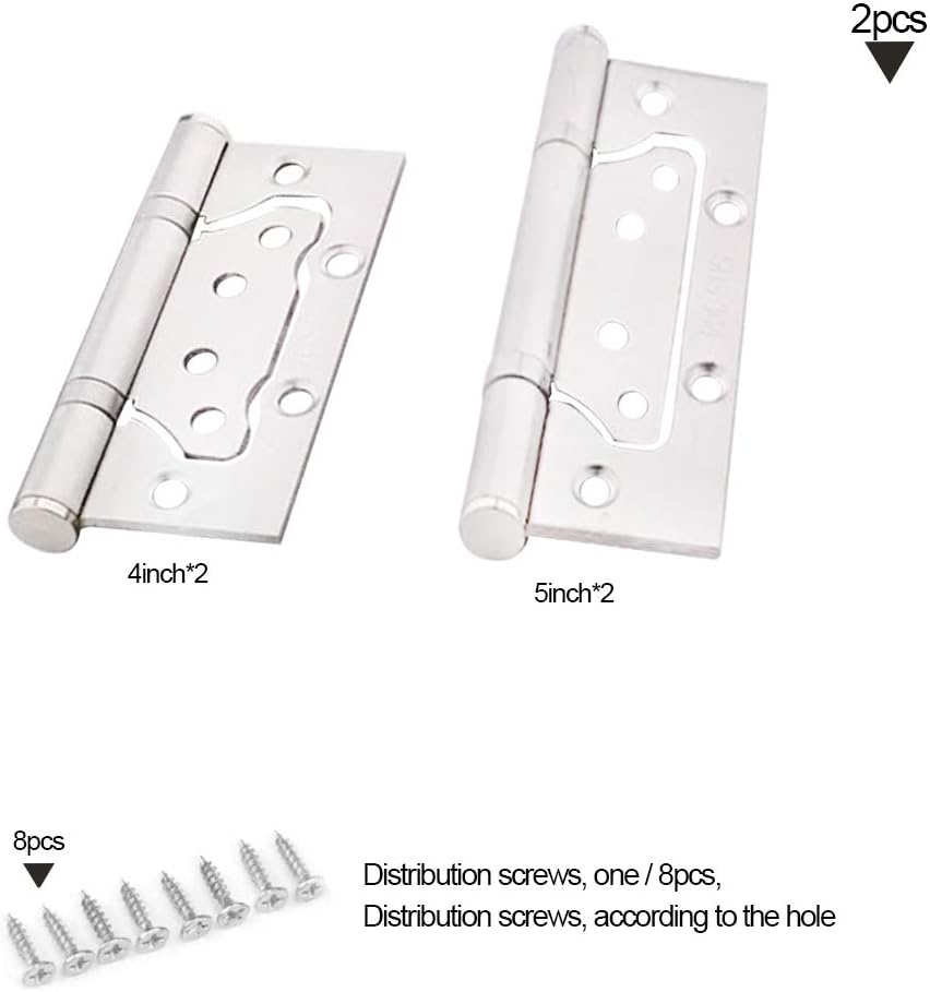 YOFASEN Stainless Steel Door Hinges - Image 3