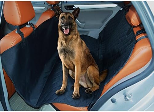 MC MIRACASE MiraCase Pet Seat Cover Dog Car Seat Cover - Waterproof, Scratch Proof, Non-scratch, Nonslip, Durable Quilted Dog Hammock Convertible Car Protector for Cars Trucks and SUVs