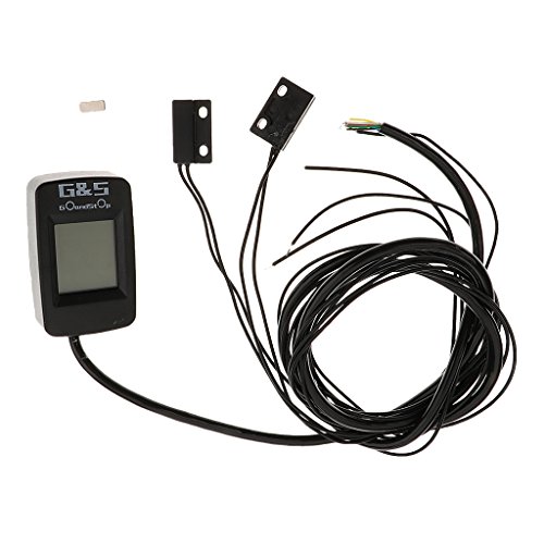 MonkeyJack Motorcycle Bike LCD Digital 1-6 Gear Shift Indicator Lever Sensor Red - Thumbnail 2