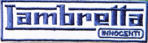 Vespa Lambretta Scooter Logo Sign Biker Racing Patch Sew Iron on Applique Embroidered T shirt Jacket BY SURAPAN